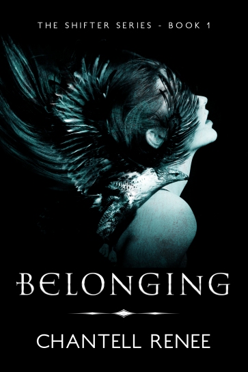 Belonging is the first of three books in The Shifter Series by Chantell Renee. Cover art by Elizabeth Mackey.