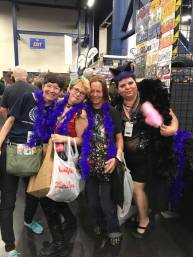 Three awesome friends that got the Shifter Series together at Comicpalooza 2017